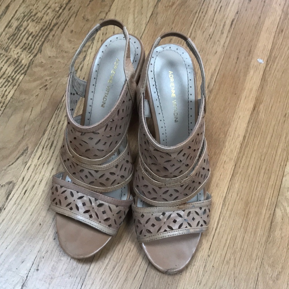 Adrienne Vittadini cutout heels